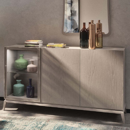 MOBILI-2G---MADIA-CREDENZA-MODERNA-IN-LEGNO-MASSELLO-3-ANTE-GRIGIO-PERLA-185X49X99