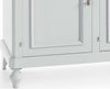 MOBILI-2G---MADIA-CREDENZA-NAPOLETANA-2-ANTE-LACCATO-BIANCO-SPORCO-L-112-P-49-H-98