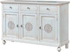 MOBILI-2G---MADIA-CREDENZA-NAPOLETANA-BIANCO-INVECCHIATO-L.150-P.43-H.98