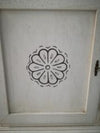 MOBILI-2G---MADIA-CREDENZA-NAPOLETANA-BIANCO-INVECCHIATO-L.150-P.43-H.98