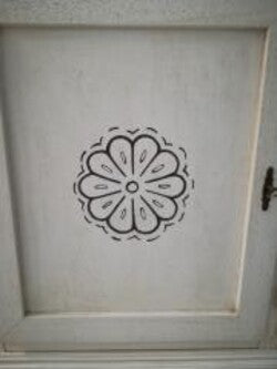 MOBILI-2G---MADIA-CREDENZA-NAPOLETANA-BIANCO-INVECCHIATO-L.150-P.43-H.98