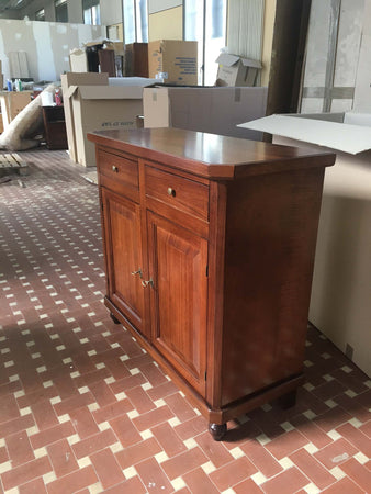 MOBILI-2G---MADIA-CREDENZA-NAPOLETANA-IN-LEGNO-2-ANTE-TINTA-NOCE-104X43X98