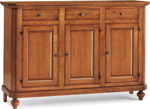 MOBILI-2G---MADIA-CREDENZA-NAPOLETANA-IN-LEGNO-3-ANTE-ELITE-150X43X98