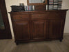 MOBILI-2G---MADIA-CREDENZA-NAPOLETANA-IN-LEGNO-3-ANTE-TINTA-NOCE-150X43X98
