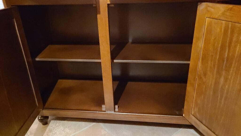 MOBILI-2G---MADIA-CREDENZA-NAPOLETANA-IN-LEGNO-3-ANTE-TINTA-NOCE-150X43X98