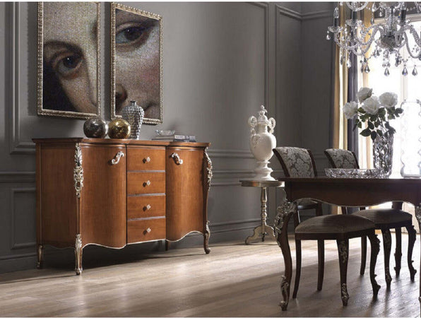 MOBILI-2G---MADIA-CREDENZA-SAGOMATA-2-ANTE-IN-LEGNO-TINTA-NOCE-L.170-P.57-H.110
