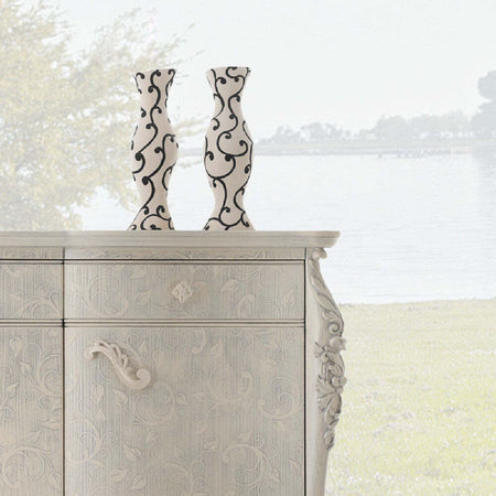 MOBILI-2G---MADIA-CREDENZA-SAGOMATA-2-ANTE-LEGNO-BIANCO-L.137-P.57-H.110