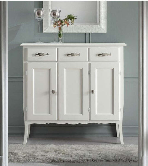 MOBILI-2G---Madia-Credenza-Shabby-Chic-3-Ante-3-legno-Bianco-L.105-P.42-H.101