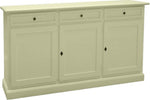 MOBILI-2G---Madia-Credenza-Shabby-Chic-In-Legno-3-Porte-Avorio-156x42x85