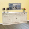 MOBILI-2G---Madia-Credenza-Shabby-chic-in-legno-4-porte-bianco-invecchiato-205x42x85