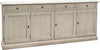 MOBILI-2G---Madia-Credenza-Shabby-chic-in-legno-4-porte-bianco-invecchiato-205x42x85