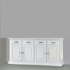 MOBILI-2G---MADIA-CREDENZA-SHABBY-CHIC-IN-LEGNO-MASSELLO-4-PORTE-BIANCO-CONSUMATO-L.222-P.51-H.105