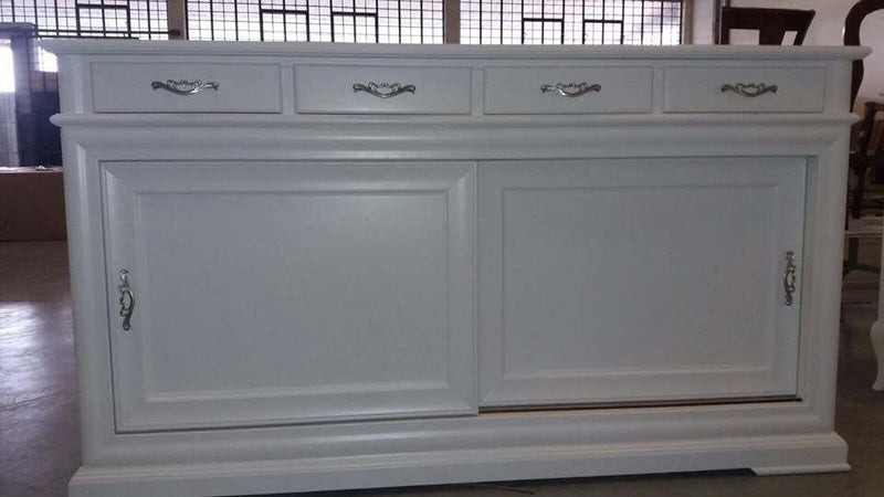 MOBILI-2G---MADIA-CREDENZA-SHABBY-IN-LEGNO-2-PORTE-SCORREVOLI(SMONTABILE)-L.180-P.48-H.100