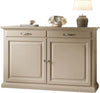 MOBILI-2G---MADIA-CREDENZA-SHABBY-IN-LEGNO-MASSELLO-2-PORTE-AVORIO-L.172-P.52-H.110