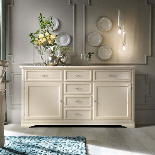 MOBILI-2G---MADIA-CREDENZA-SHABBY-IN-LEGNO-MASSELLO-2-PORTE-AVORIO-L.200-P.51-H.105