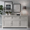 MOBILI-2G---MADIA-CREDENZA-SHABBY-IN-LEGNO-MASSELLO-3-PORTE-BIANCO-OPACO-L.180-P.45-H.86