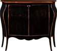 MOBILI-2G---MADIA-CREDENZA-SHABBY-LEGNO-NERO/NATURALE-l.120-p.54-h.94