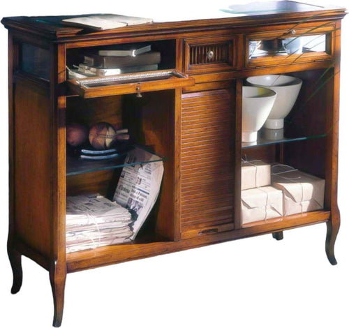 MOBILI-2G---MADIA-LIBRERIA-IN-LEGNO-A-RIBALTE-FINITURA-BASSANO-L.120-P.38-H.95