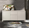 MOBILI-2G---MADIA-MODERNA-2-ANTE-E-2-CASSETTI-ABETE-BIANCO-SPAZZOLATO-L.185P.50H.84