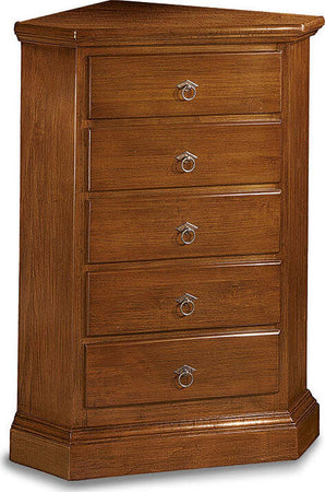 MOBILI-2G---Mobile-Angolo-in-legno-5-cassetti-arte-povera-tinta-noce-l.54-x-54-h.100