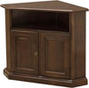 MOBILI-2G---Mobile-porta-tv-angolo-classico-2-Ante-Legno-tinta-noce-100X63X80