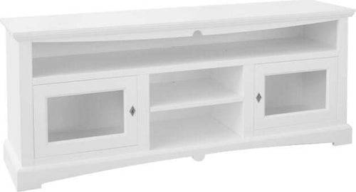 MOBILI-2G---MOBILE-PORTA-TV-GOCCIA-170*46*69H,-LEGNO,-LACCATO-BIANCO-ARTE-POVERA