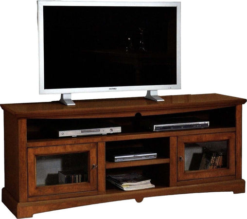 MOBILI-2G---MOBILE-PORTA-TV-GOCCIA-LEGNO-NOCE-ARTE-POVERA-170x46x69