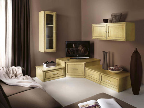 MOBILI-2G---PARETE-ATTREZZATA-PORTA-TV-IN-LEGNO-LACCATO-AVORIO