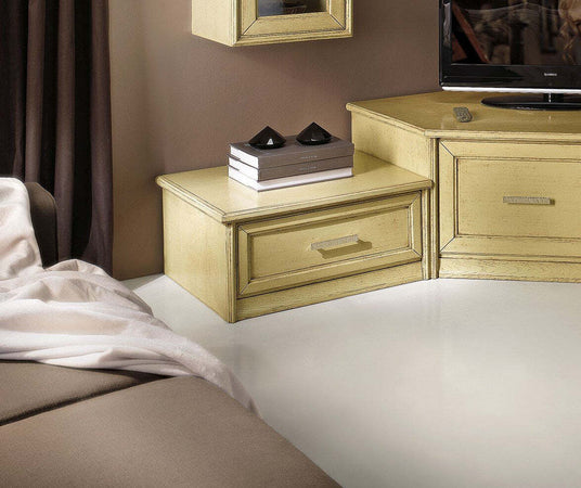 MOBILI-2G---PARETE-ATTREZZATA-PORTA-TV-IN-LEGNO-LACCATO-AVORIO