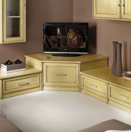 MOBILI-2G---PARETE-ATTREZZATA-PORTA-TV-IN-LEGNO-LACCATO-AVORIO