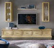 MOBILI-2G---PARETE-ATTREZZATA-PORTA-TV-IN-LEGNO-SHABBY-AVORIO-L.303
