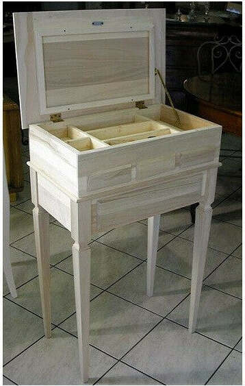 MOBILI-2G---PORTA-GIOIE-IN-LEGNO-4-CASSETTI-CON-RIBALTA-GREZZO