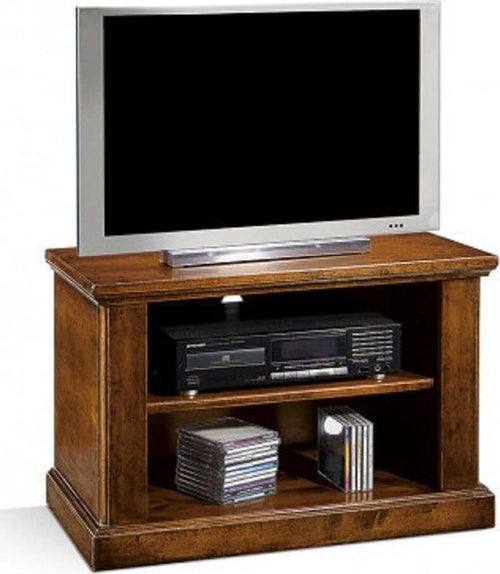 MOBILI-2G---Porta-televisore-in-legno-2-vani-con-ruote-arte-povera-tinta-noce-L.75-x-P.41-H.51