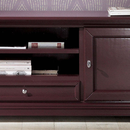 MOBILI-2G---PORTA-TV-2-ANTE-IN-LEGNO-SHABBY-ROSSO-BORDEAUX-181X52X65