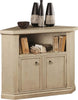 MOBILI-2G---PORTA-TV-2-IN-LEGNO-SHABBY-AD-ANGOLO-AVORIO-PATINATO-70x70x75