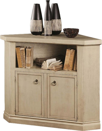 MOBILI-2G---PORTA-TV-2-IN-LEGNO-SHABBY-AD-ANGOLO-AVORIO-PATINATO-70x70x75