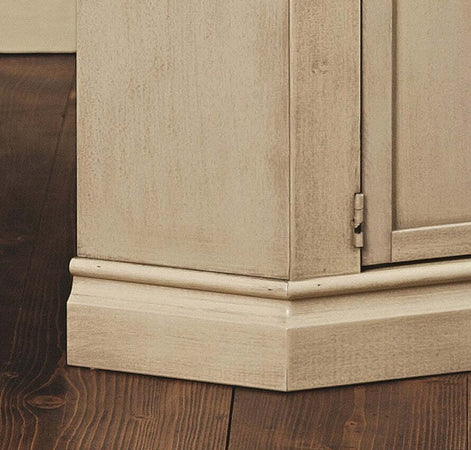 MOBILI-2G---PORTA-TV-2-IN-LEGNO-SHABBY-AD-ANGOLO-AVORIO-PATINATO-70x70x75