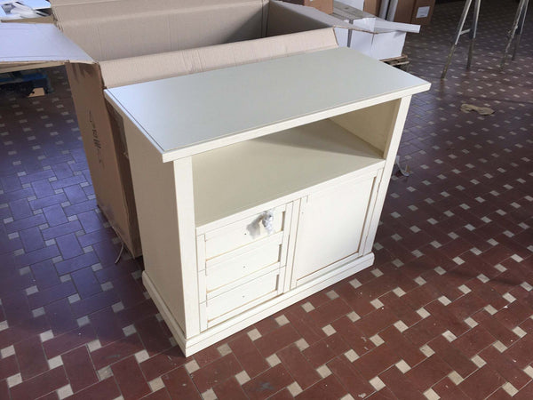 MOBILI-2G---PORTA-TV-2-IN-LEGNO-SHABBY-AVORIO-PATINATO-84x40x81