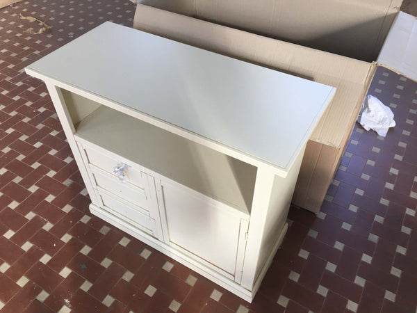 MOBILI-2G---PORTA-TV-2-IN-LEGNO-SHABBY-AVORIO-PATINATO-84x40x81