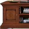 MOBILI-2G---Porta-tv-2-porte-classico-intarsiato-legno-tinta-noce-130X50x60