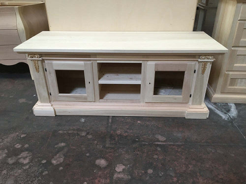 MOBILI-2G---PORTA-TV-2-PORTE-IN-LEGNO-GREZZO-ARTE-POVERA-L.158-P.60-H.62