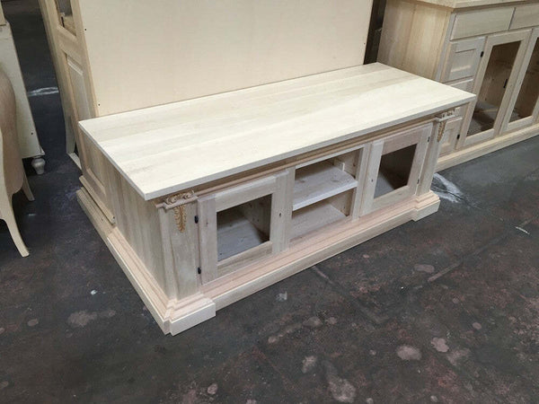 MOBILI-2G---PORTA-TV-2-PORTE-IN-LEGNO-GREZZO-ARTE-POVERA-L.158-P.60-H.62