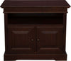 MOBILI-2G---PORTA-TV-ARTE-POVERA-2-PORTE-IN-LEGNO-TINTA-NOCE-SCURO-L.89-P.54-H.74