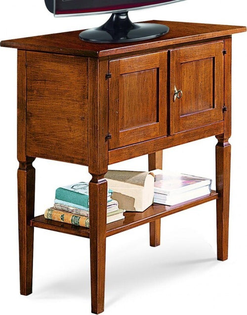 MOBILI-2G---PORTA-TV-ARTE-POVERA-IN-LEGNO-MASSELLO-TINTA-NOCE-L.75-P.45-H.85