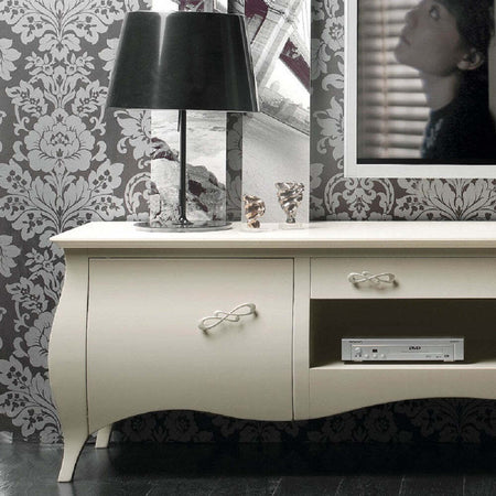 MOBILI-2G---PORTA-TV-BOMABATO-2-ANTE-SHABBY-IN-LEGNO-AVORIO-L.197-P.53-H.60