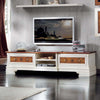 MOBILI-2G---Porta-tv-classico-2-cassetti-legno-shabby-bicolore-200x52x50