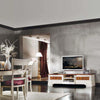 MOBILI-2G---Porta-tv-classico-2-cassetti-legno-shabby-bicolore-200x52x50