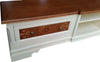 MOBILI-2G---Porta-tv-classico-2-cassetti-legno-shabby-bicolore-200x52x50
