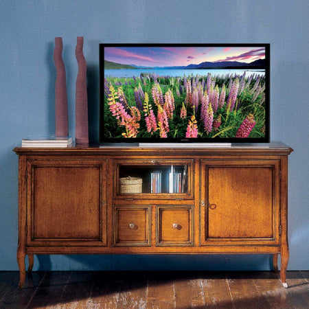 MOBILI-2G---PORTA-TV-CLASSICO-2-PORTE-2-CASSETTI-IN-LEGNO-GREZZO-L.140-P.45-H.70