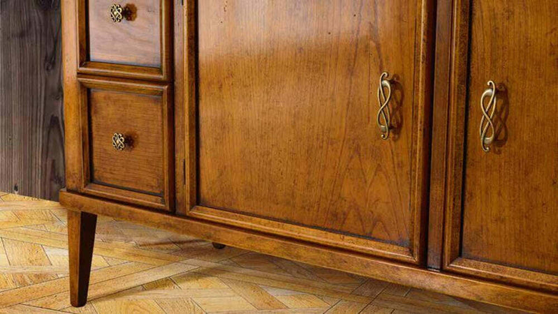 MOBILI-2G---PORTA-TV-CLASSICO-IN-LEGNO-2-PORTE-4-CASSETTI-FINITURA-BASSANO-L.150-P.47-H.70